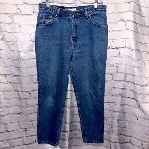 Ann Taylor Loft Vintage 90s Mom Jeans High Waist Denim Medium Wash Size 12P